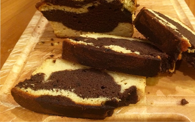Plumcake marmorizzato
