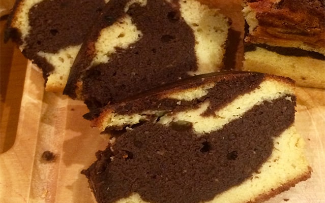 Plumcake marmorizzato